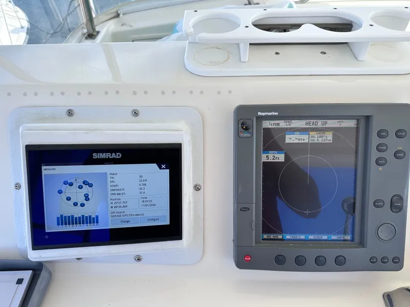 Slide: The Image of Ocean Yachts 38 Super Sport 1989 - 12