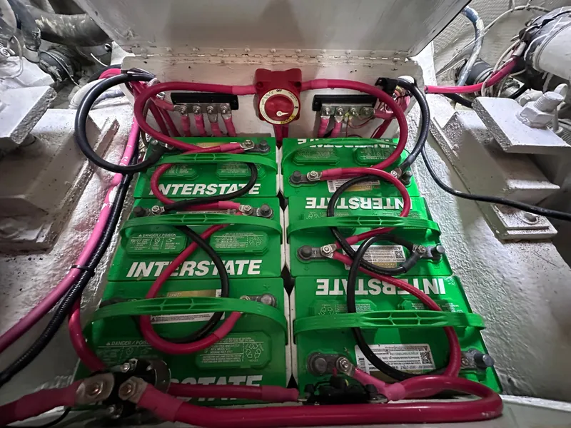 Slide: The Image of Ocean Yachts 38 Super Sport 1989 - 35