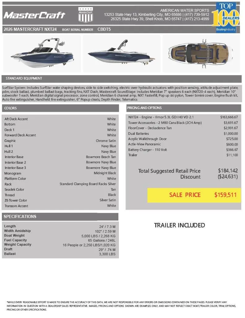 Slide: The Image of MasterCraft NXT24 2026 - 59