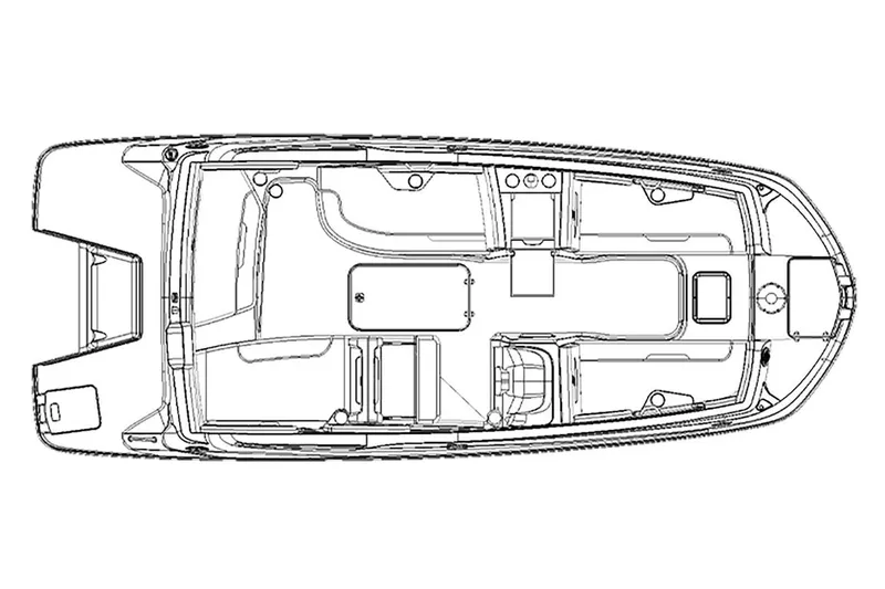 Slide: The Image of Hurricane SunDeck Sport 205 OB 2022 - 22