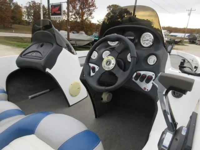 Slide: The Image of Tracker NX750 / 2016 EVINRUDE 115 HP OUTBOARD AND TRAILER 2005 - 12