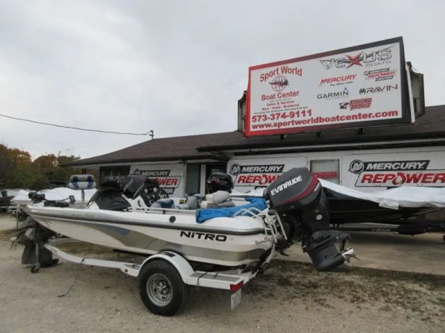 Slide: The Image of Tracker NX750 / 2016 EVINRUDE 115 HP OUTBOARD AND TRAILER 2005 - 5