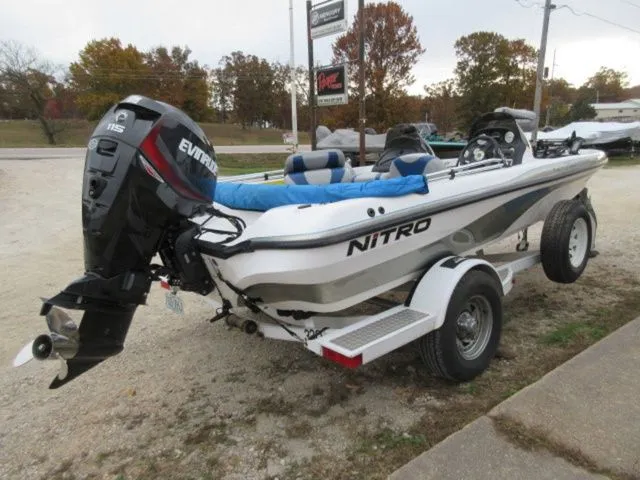 Slide: The Image of Tracker NX750 / 2016 EVINRUDE 115 HP OUTBOARD AND TRAILER 2005 - 6