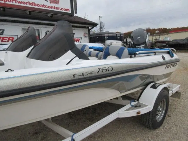 Slide: The Image of Tracker NX750 / 2016 EVINRUDE 115 HP OUTBOARD AND TRAILER 2005 - 9