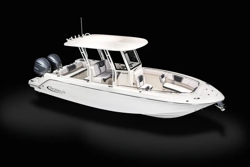 Slide: The Image of Manufacturer Provided Image: 2020 Robalo R272 Center Console boat with dual engines. - 20