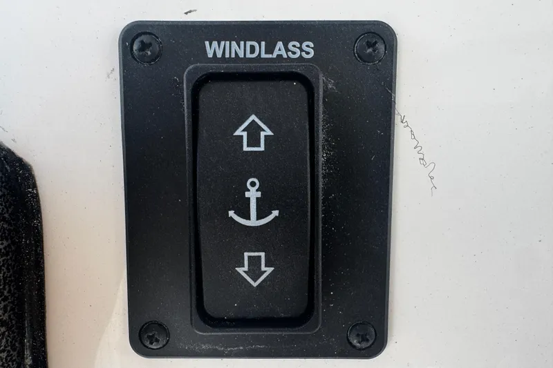 Slide: The Image of Windlass control panel on 2026 Sea Pro 262 Offshore boat. - 23