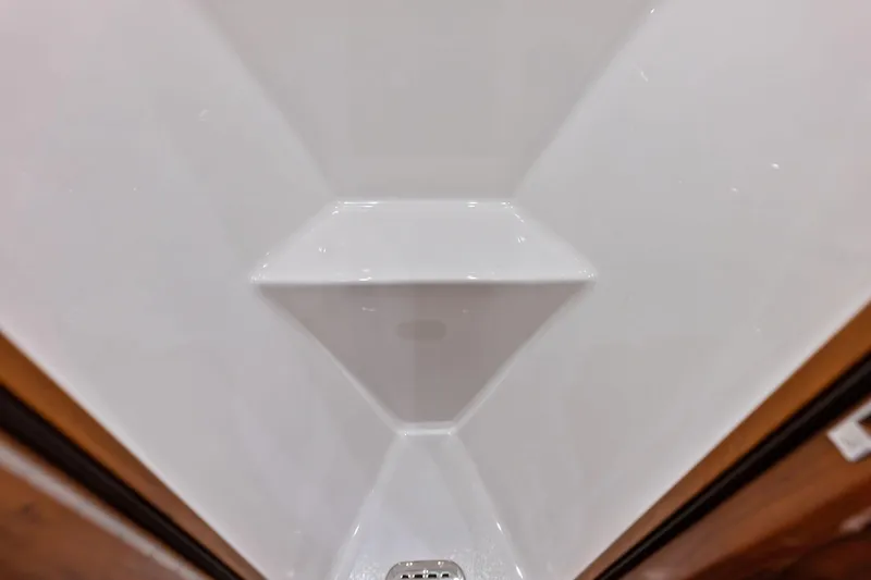 Slide: The Image of 2017 Spencer Convertible interior, featuring a sleek white geometric design. - 57