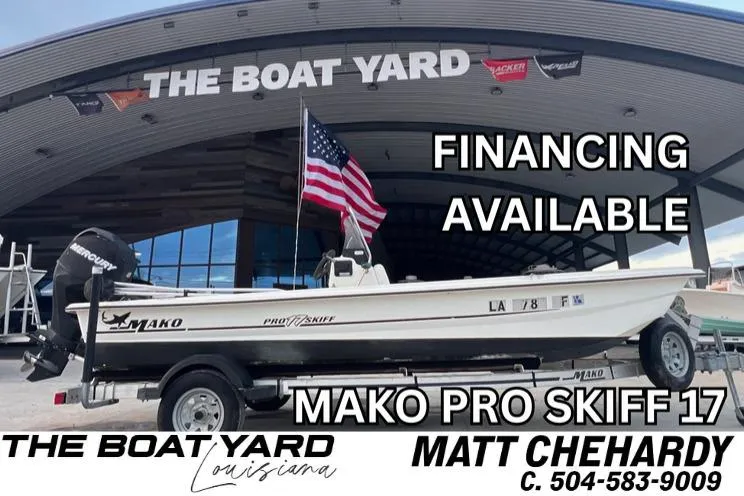 The Image of 2013 Mako Pro Skiff 17 CC boat at The Boat Yard, financing available. - 0