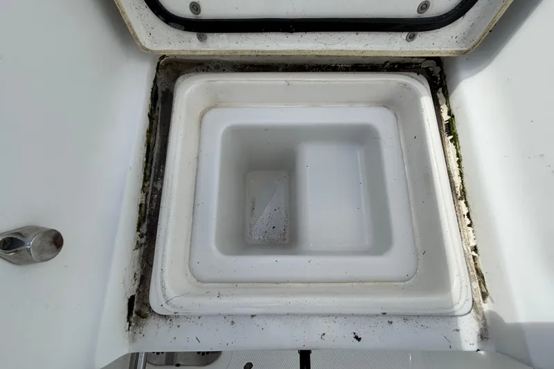 Slide: The Image of 2018 Sea Hunt Gamefish 30 storage compartment with forward seating. - 142