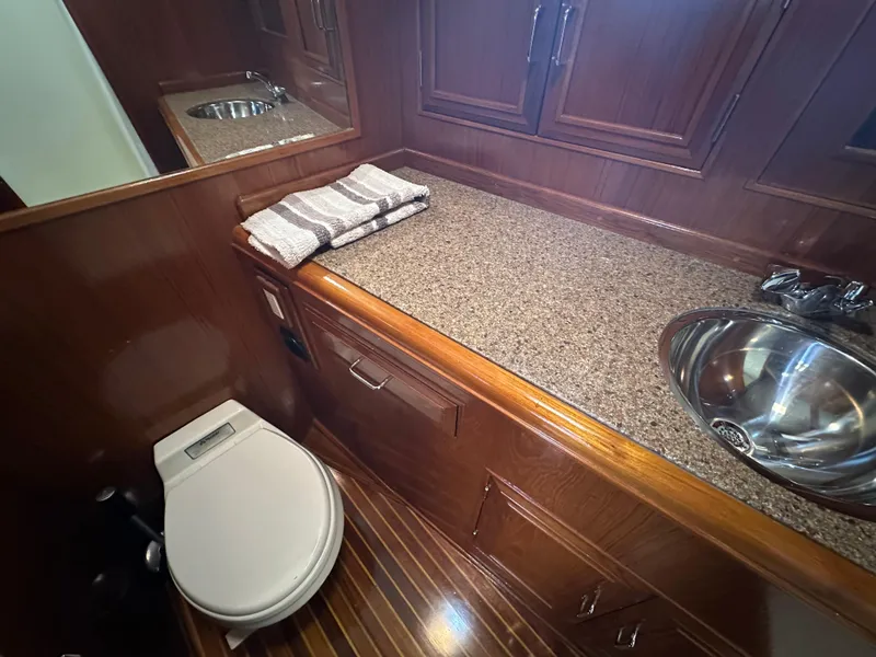 Slide: The Image of Ocean Alexander 60 Pilothouse 1985 - 80