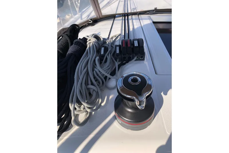 Slide: The Image of Port cabin top winch and line controls - 23