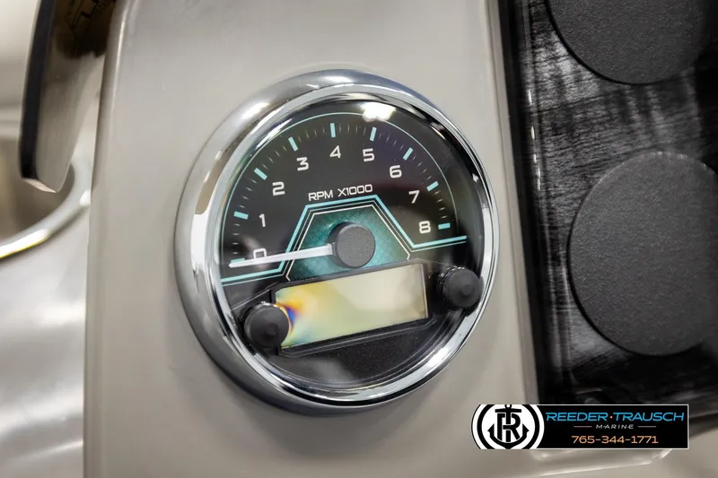 Slide: The Image of Tachometer of 2026 Avalon VEN RF boat, displaying RPM gauge. - 32