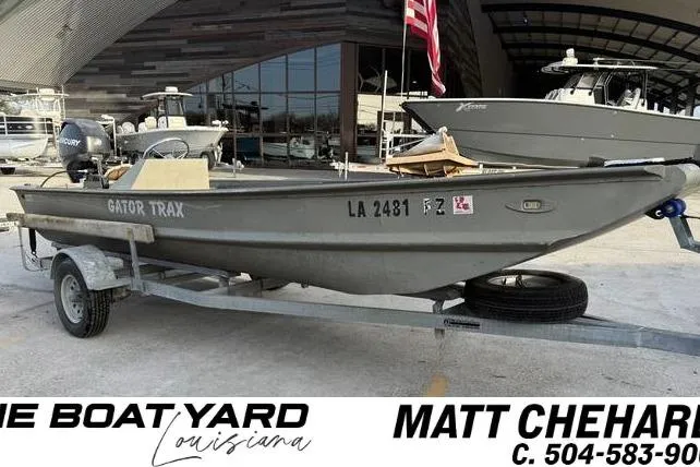 The Image of 2012 Gator Trax 17x84 boat on trailer at The Boat Yard, Louisiana. - 0