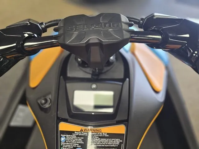 Slide: The Image of Handlebars of 2026 Sea-Doo Spark Trixx, close-up view. - 17
