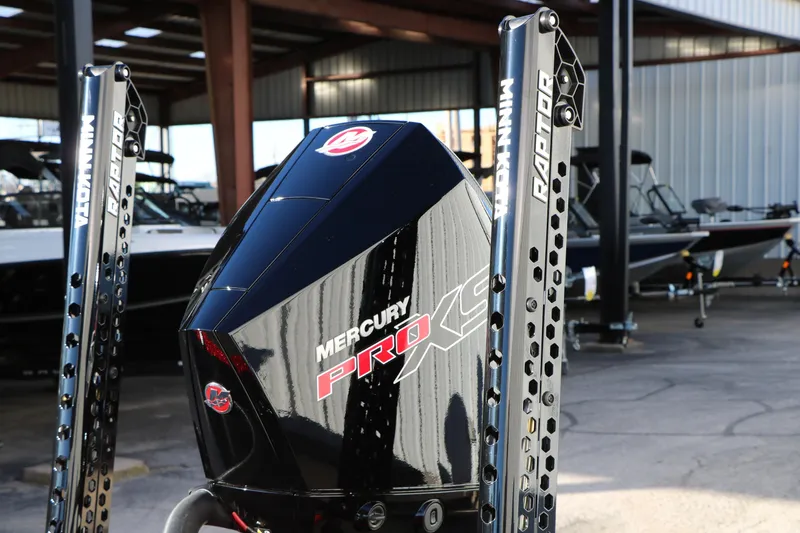 Slide: The Image of 2026 Vexus VXs21 with Mercury Pro XS engine and Minn Kota Raptor anchors. - 17