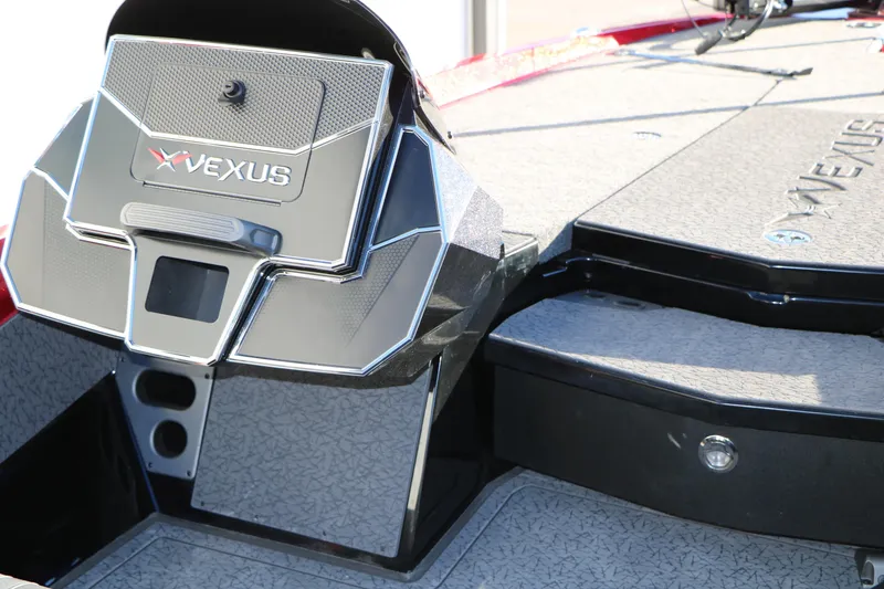 Slide: The Image of 2026 Vexus VXs21 boat interior with sleek design and textured flooring. - 41