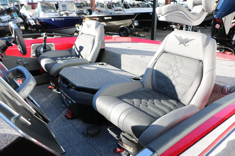 Slide: The Image of 2026 Vexus VXs21 boat interior with luxurious seating and modern design. - 45