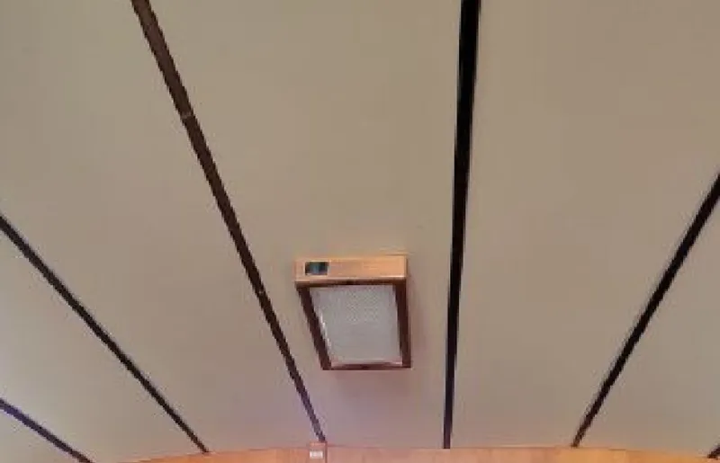 Slide: The Image of Interior ceiling of a 1985 Beneteau First 42 yacht. - 35