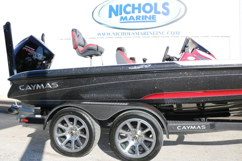 Slide: The Image of 2025 Caymas CX 20 PRO boat with Mercury Pro XS engine at Nichols Marine. - 12