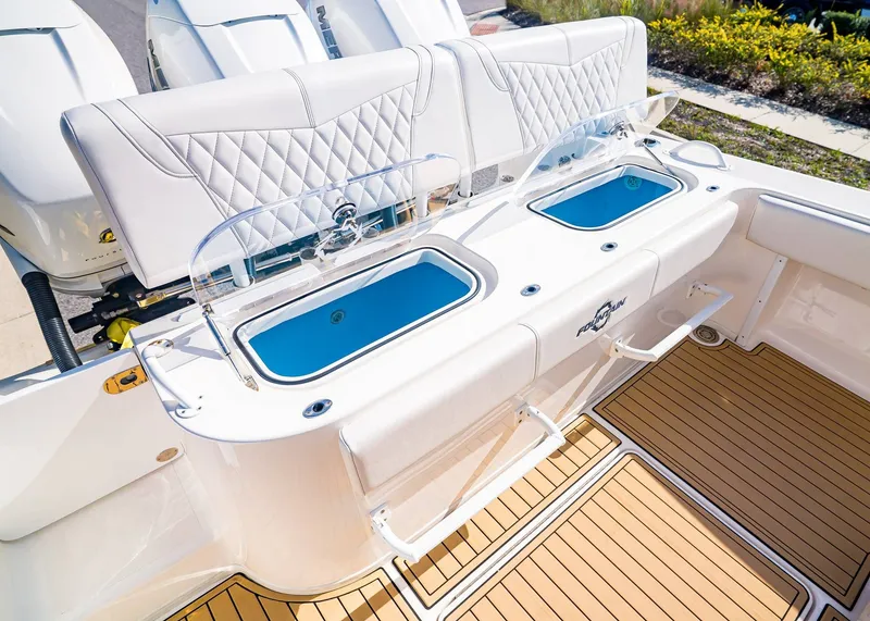 Slide: The Image of Fountain 38 Center Console 2019 - 7
