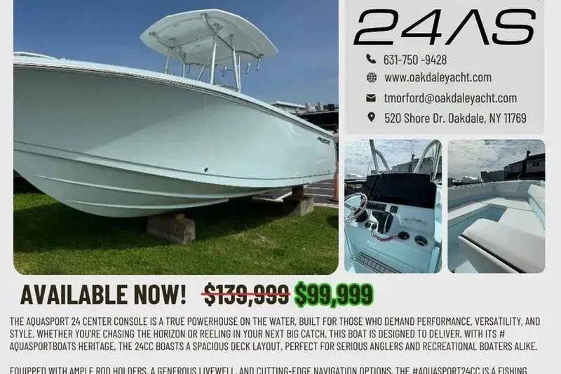 Slide: The Image of 2024 Aquasport 2400 CC 21 - 21