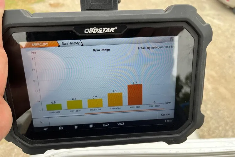 Slide: The Image of 2023 Sun Tracker Party Barge 18 DLX pontoon boat, close-up view of the bow. - 16