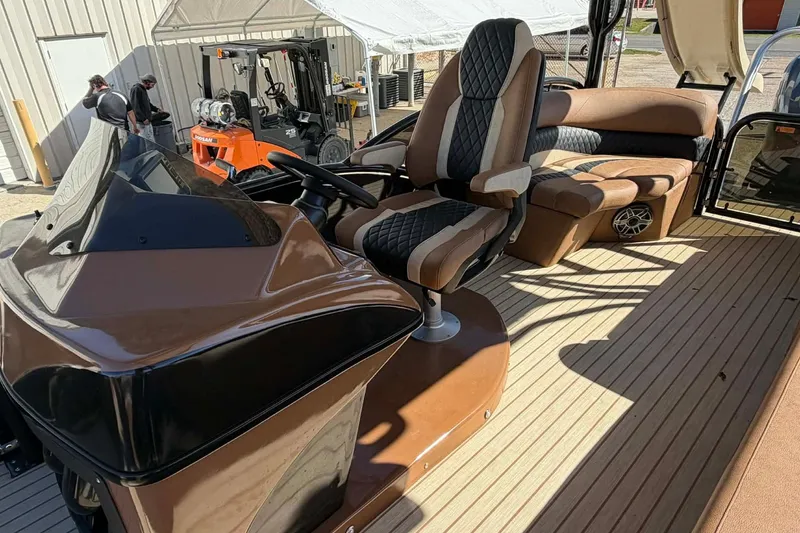 Slide: The Image of 2026 Aloha Paradise 300 Sundeck with luxurious seating and modern design. - 6
