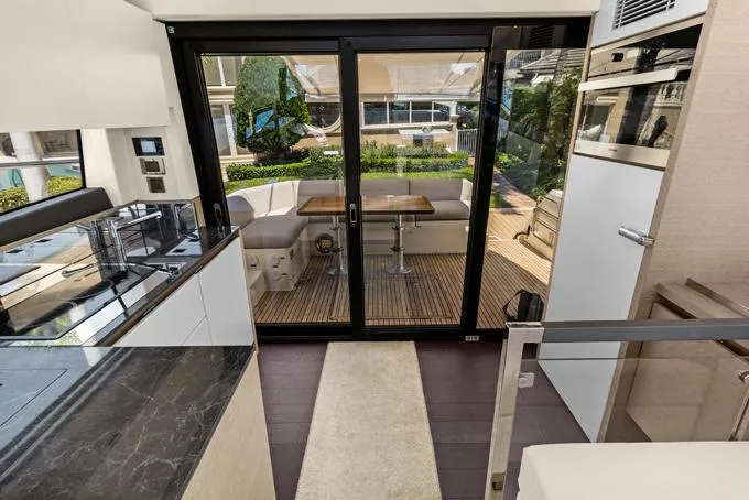 Slide: The Image of Galley aft to aft deck - 10