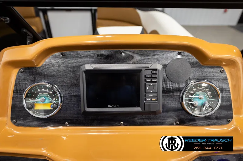 Slide: The Image of Dashboard of 2026 Avalon LSZ ELW with Garmin display and gauges. - 32