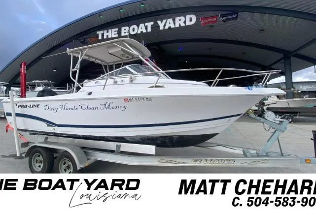 The Image of 2005 PROLINE 21 boat on trailer at The Boat Yard, Louisiana. - 1