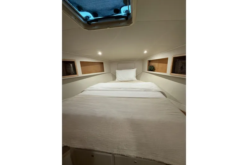 Slide: The Image of VIP Forward Stateroom with overhead hatch - 28