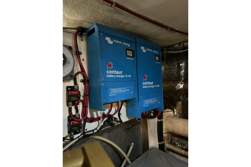 Slide: The Image of Engine Room - Centaur battery chargers - 42