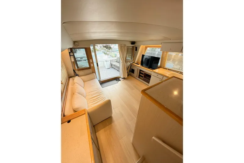 Slide: The Image of Looking Aft from Companionway Stairs - 7