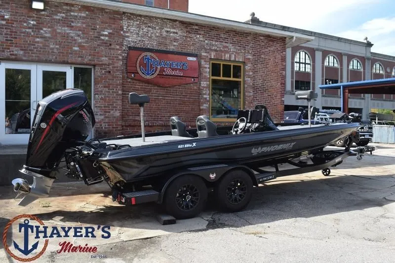 Slide: The Image of Phoenix Bass Boats 921 Elite X 2026 - 2