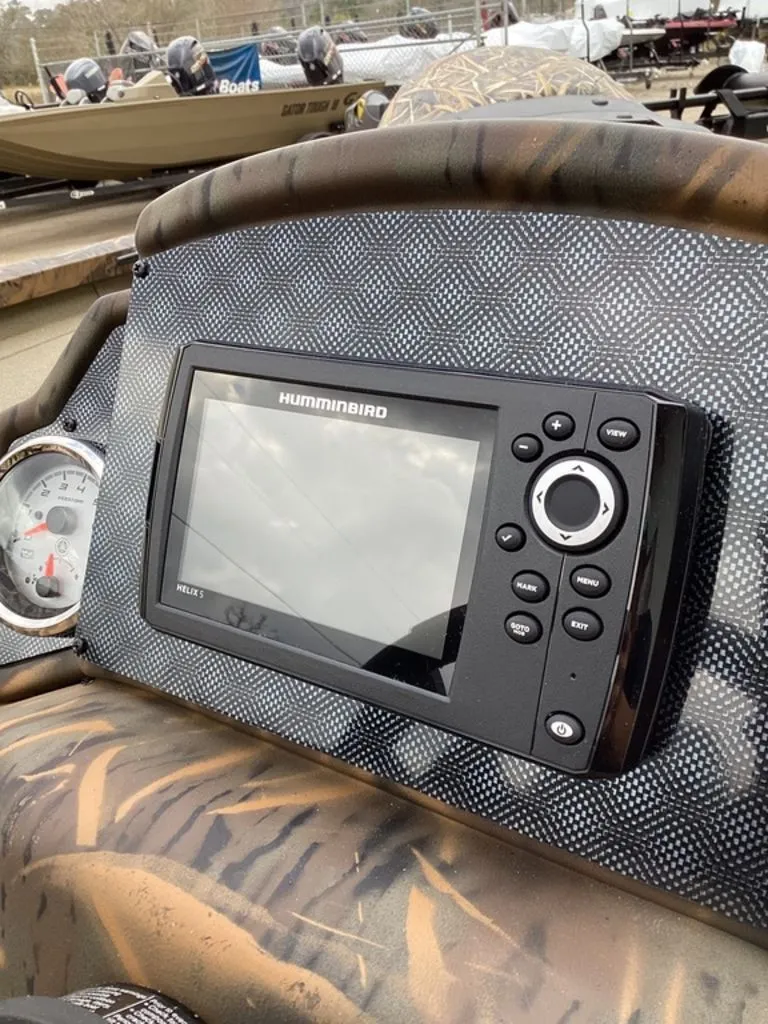 Slide: The Image of Humminbird Helix 5 on G3 Sportsman 1710, year 2026. - 18