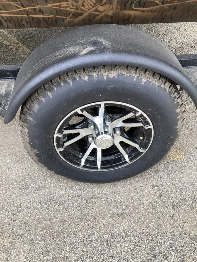 Slide: The Image of Close-up of a 2026 G3 Sportsman 1710 tire. - 4