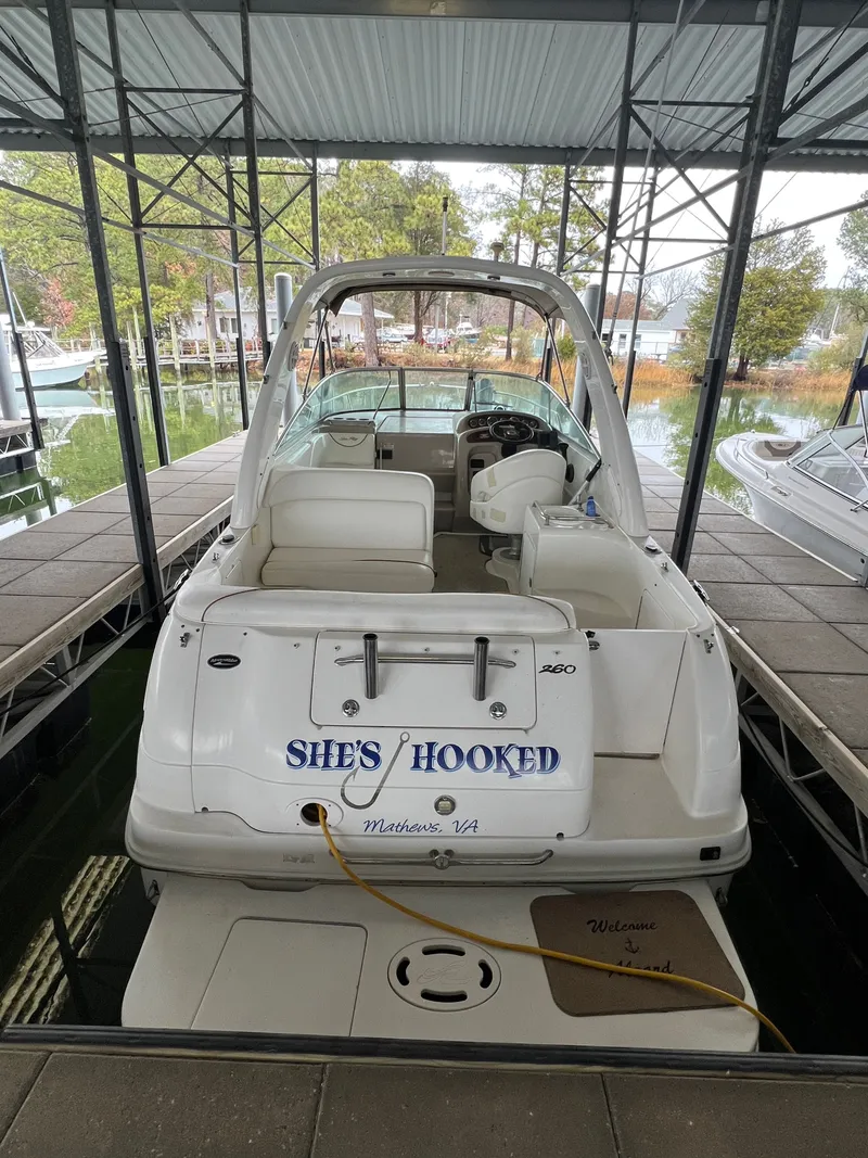 Slide: The Image of Sea Ray Sundancer 260 2003 - 2