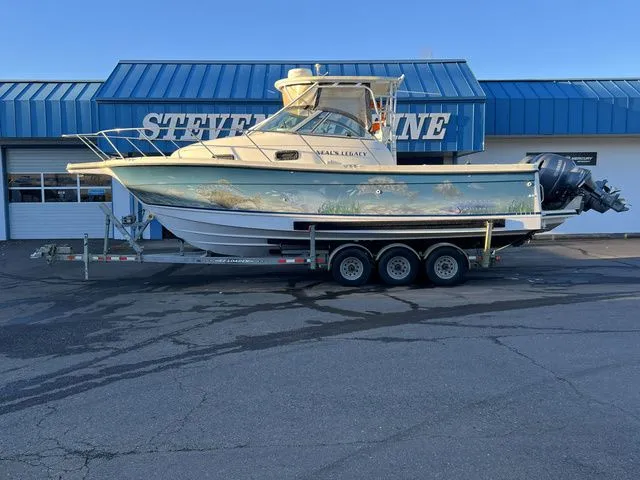 Slide: The Image of Bayliner 2802 Trophy Walkaround 1998 - 3