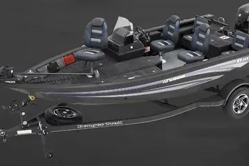 The Image of 2026 Ranger VS1682SC Reata boat in front of Cabela's store. - 0