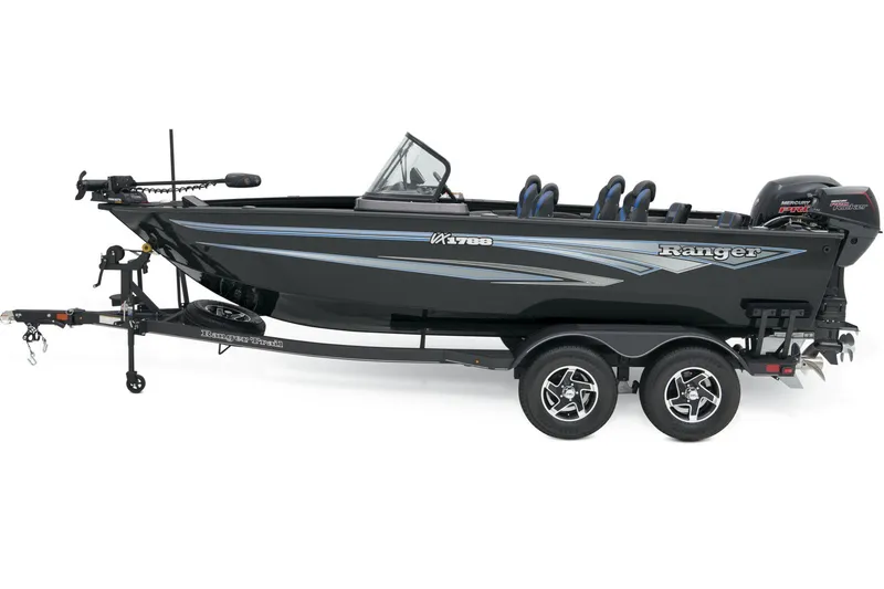 Slide: The Image of 2026 Ranger VX1788 WT boat interior with seating and control panel. - 3