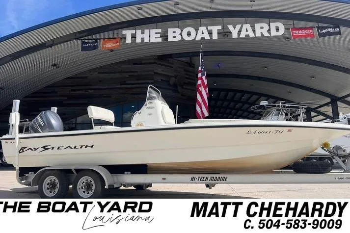 The Image of 2003 Bay Stealth 2430 boat on trailer at The Boat Yard, Louisiana. - 0