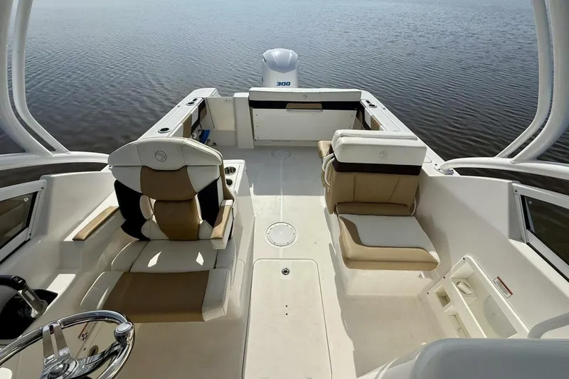 Slide: The Image of 2018 Edgewater 248 CX Cockpit - 4