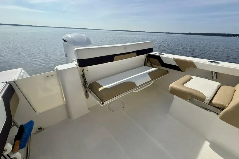 Slide: The Image of 2018 Edgewater 248 CX Aft Seating - 6