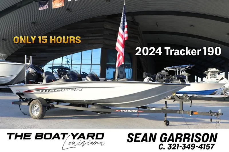 The Image of 2024 Bass Tracker PRO TEAM 190 boat with trailer, only 15 hours, for sale in Louisiana. - 1