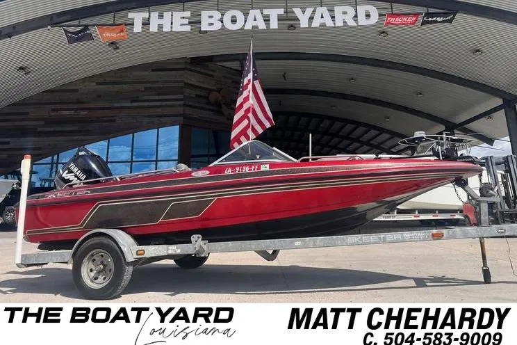 The Image of 2002 Skeeter SL190 boat on trailer at The Boat Yard, Louisiana. - 0