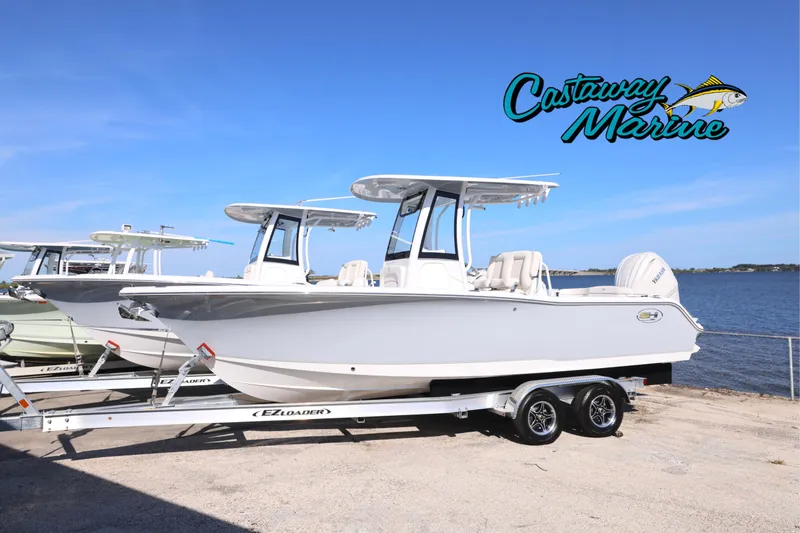 The Image of 2026 Sea Hunt Ultra 245 SE boat on trailer by Castaway Marine. - 0
