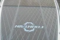 Slide: The Image of 2007 Fountain 38 CC Tournament Edition boat deck with logo. - 15