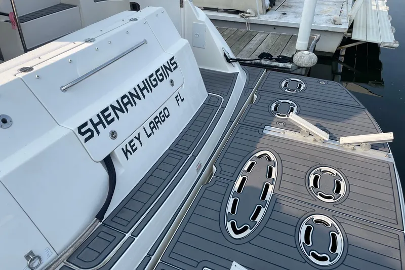 Slide: The Image of 2008 Sea Ray 47 Sedan Bridge boat docked in Key Largo, Florida. - 8