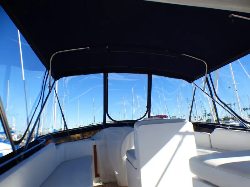 Slide: The Image of Looking Forward into Flybridge - 17