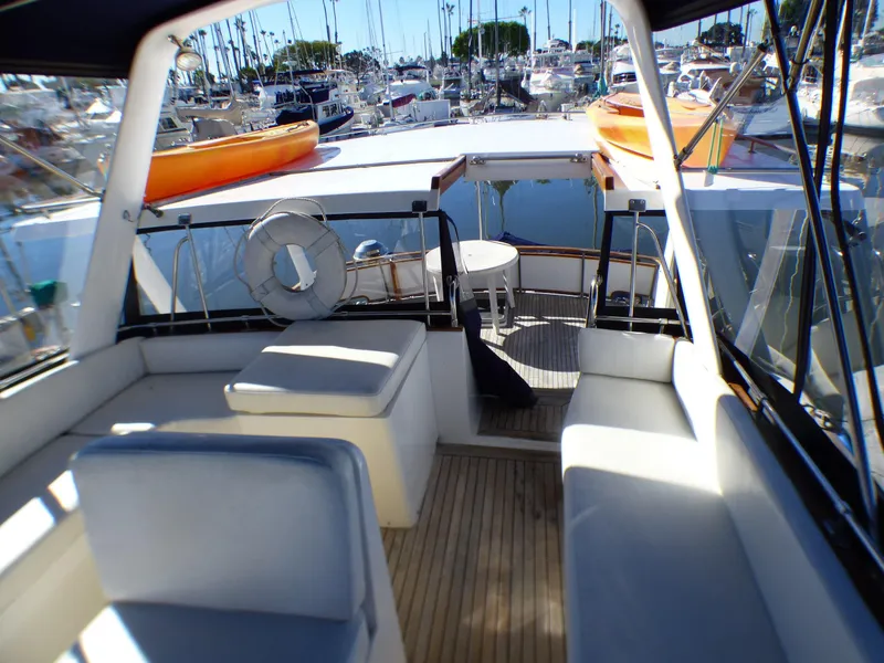 Slide: The Image of Looking Aft on Flybridge - 22